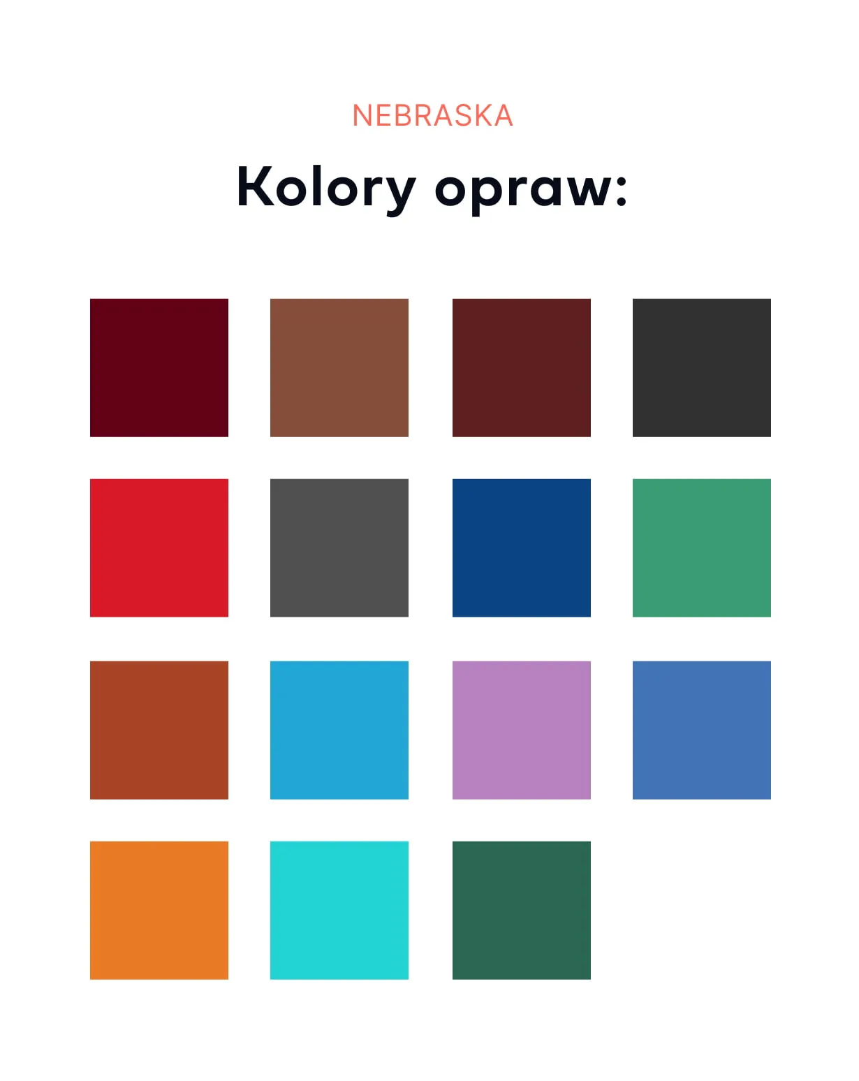 Kalendarz książkowy Nebraska B5 tygodniowy - obrazek 2