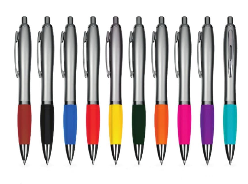 długopis silver kolory
