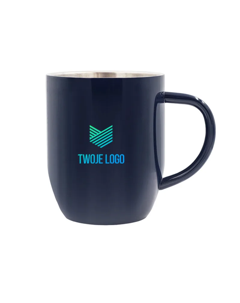 Kubek Stalowy dla firm z logo - obrazek 4