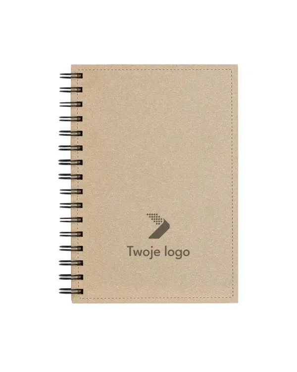 Notes spiralowany EKO James A5 z firmowym logo