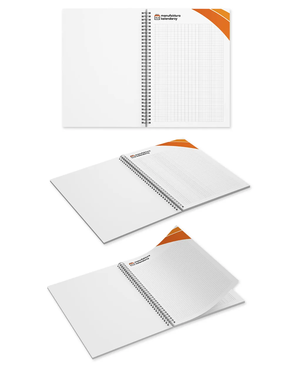 Notes spiralowany A5 dla firm z indywidualnym nadrukiem - obrazek 4
