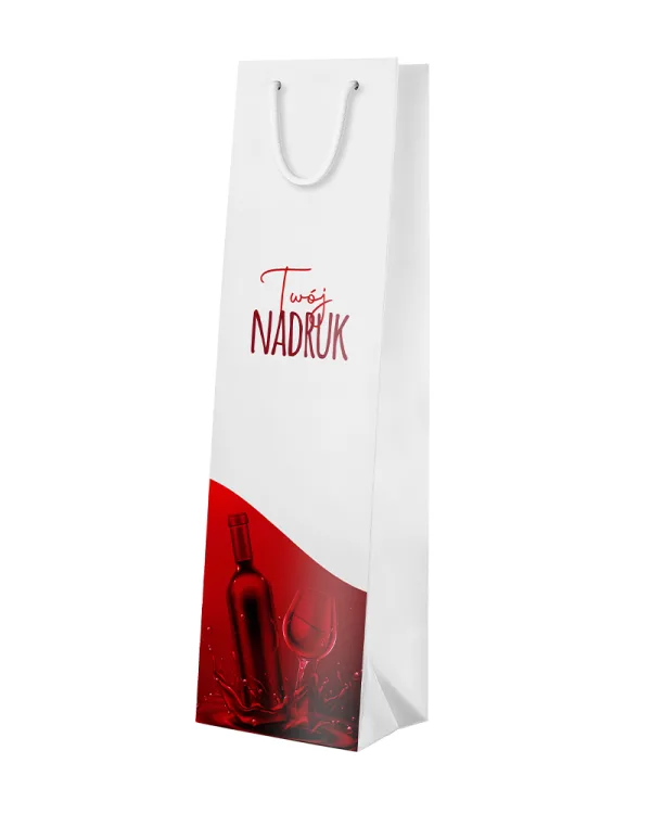 Torba papierowa na wino